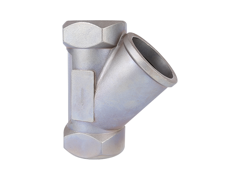 Stainless Steel Valve Castings Y-Strainer Body