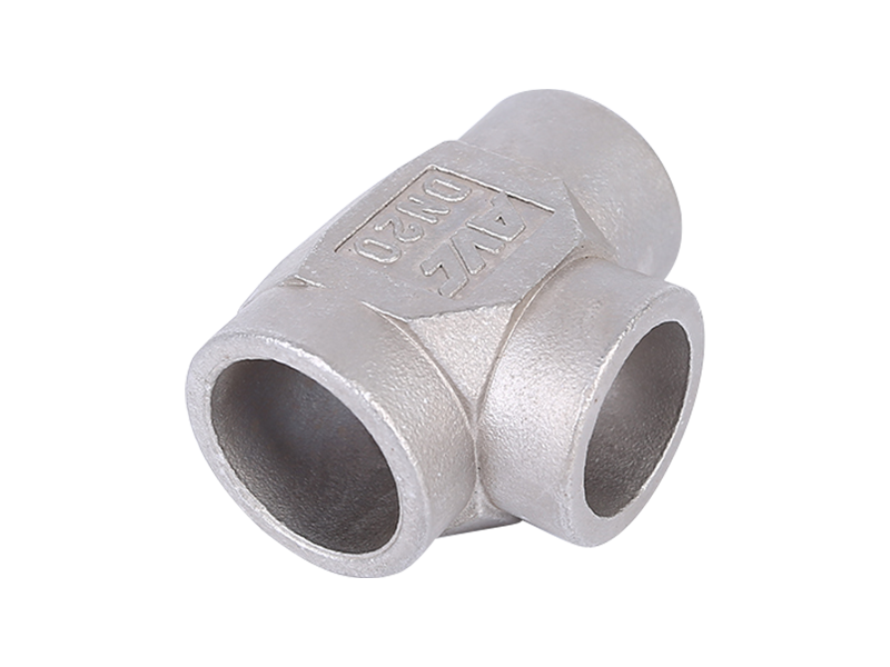 Stainless Steel Pipe Fitting Castings Equal Tee for Water Systems